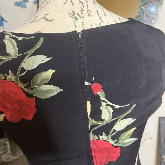 R.J. Stevens Carol Escritor Women’s Maxi Vintage Dress Flowy Floral Size US 10 - Picture 5 of 10